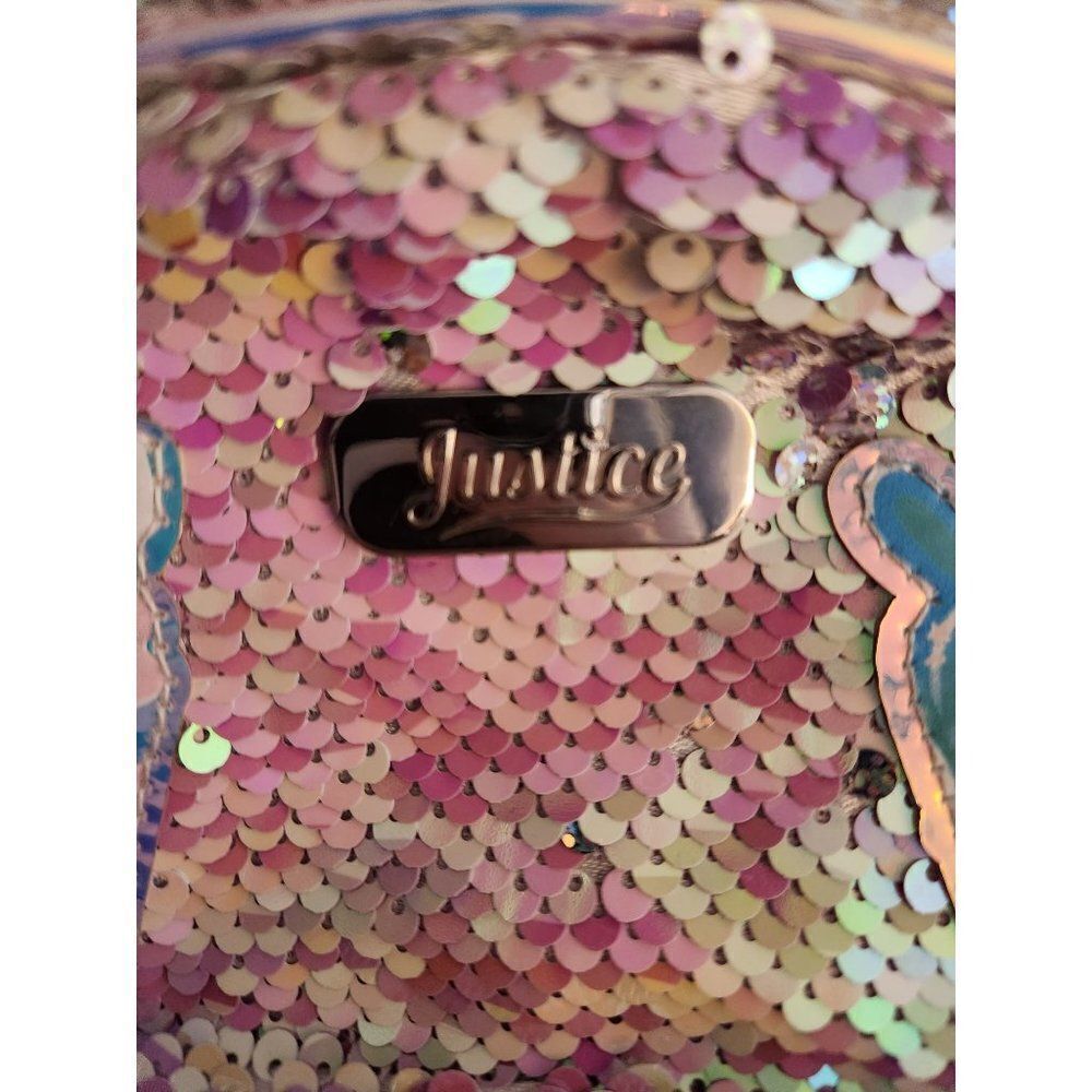 Pink Justice backpack  - Picture 6 of 10